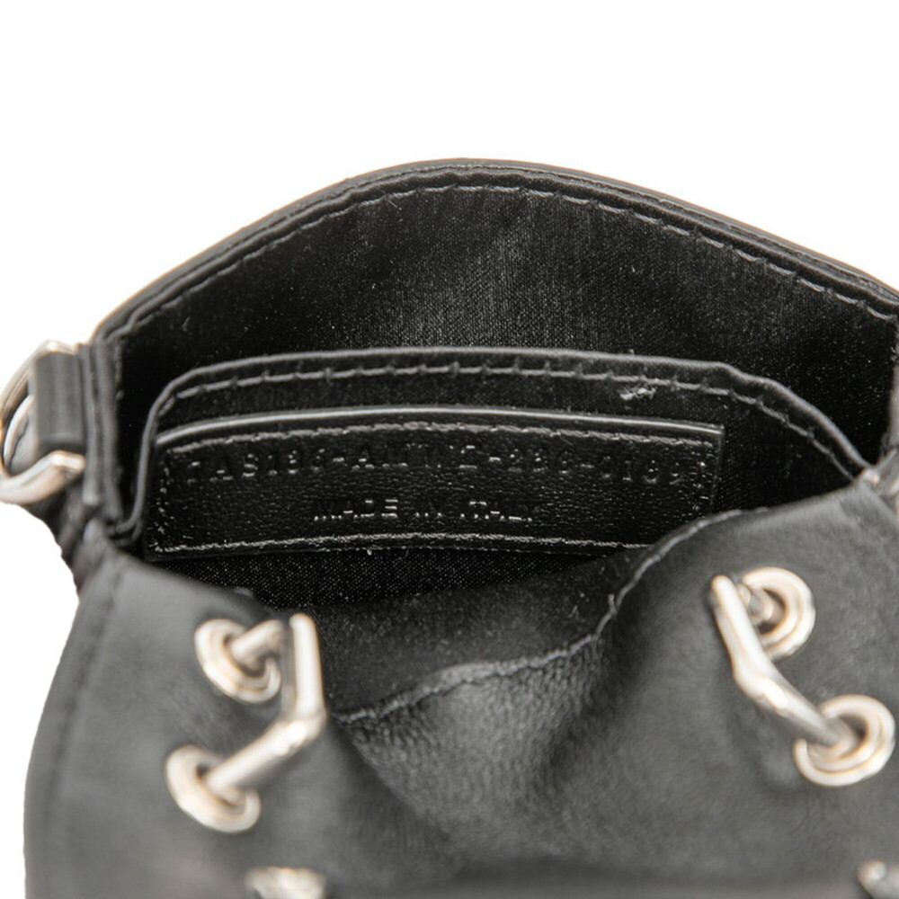 FENDI Black Leather Shoulder Bag - Picture 6 of 7